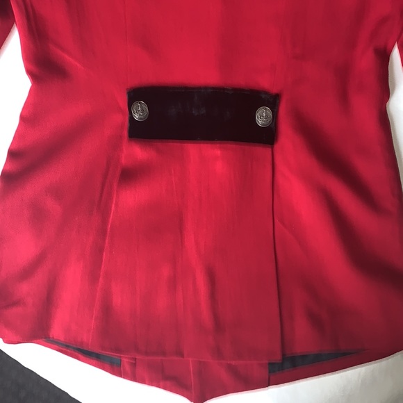 Karen Kane Vintage 90 Red Jacket - Picture 4 of 6